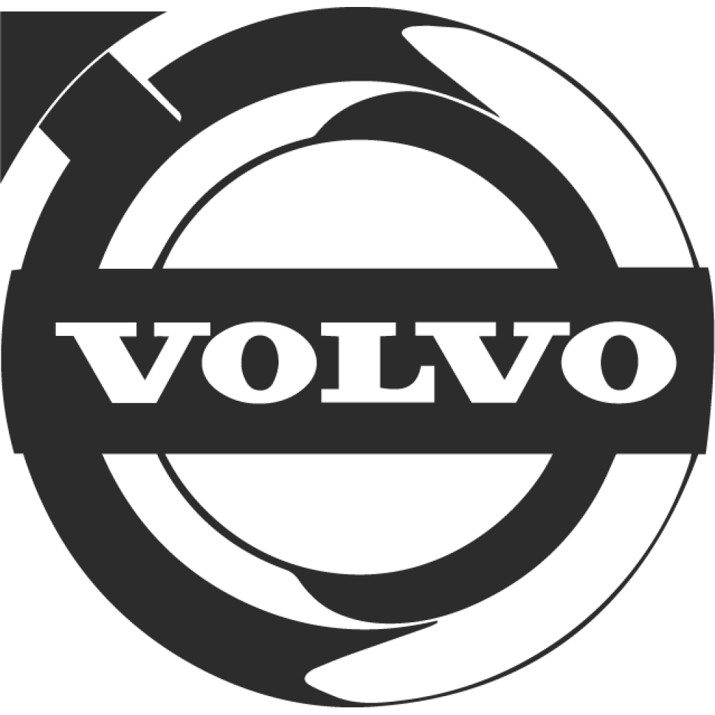 Volvo logo - pravá strana samolepka Volvo logo - pravá strana samolepka