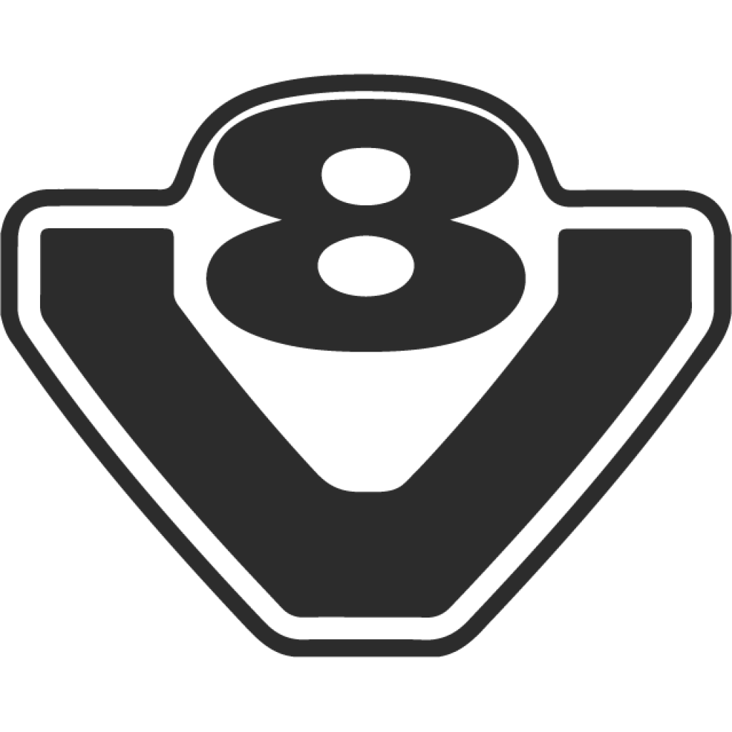 Scania V8 logo II samolepka Scania V8 logo II samolepka