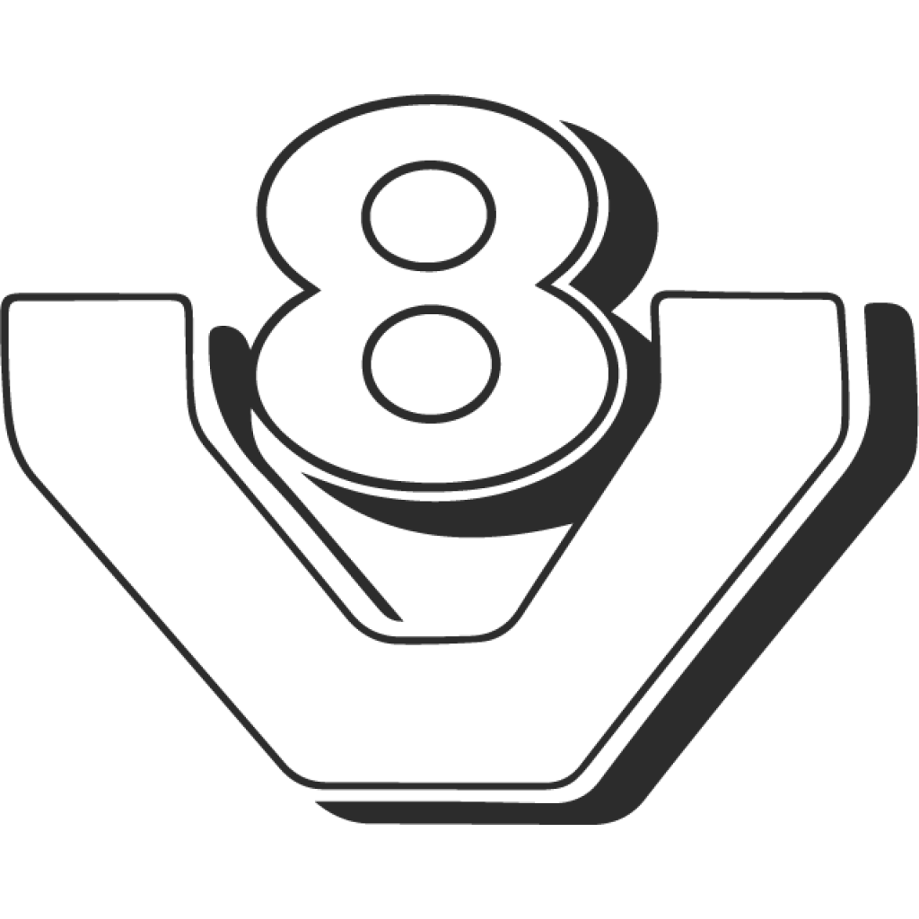 Scania V8 logo IV samolepka Scania V8 logo IV samolepka