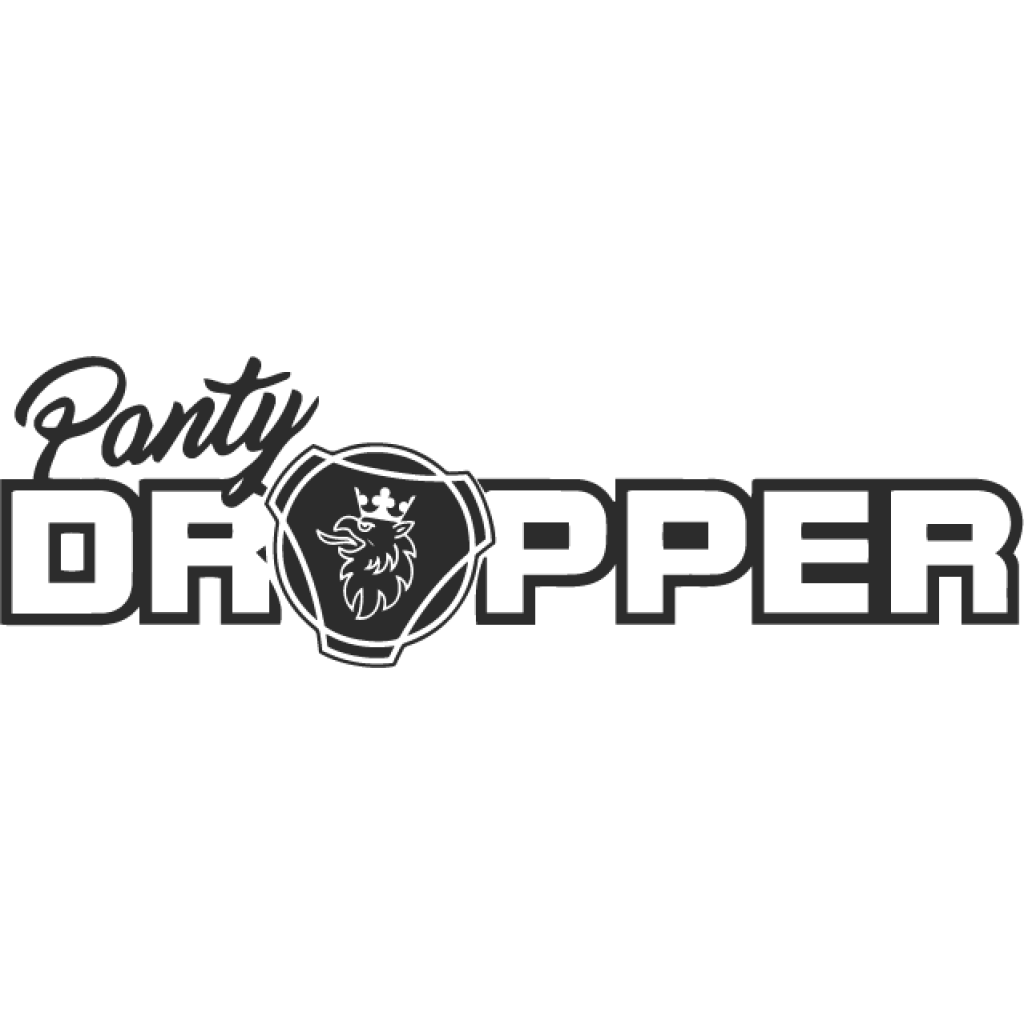Scania Panty Dropper samolepka Scania Panty Dropper samolepka