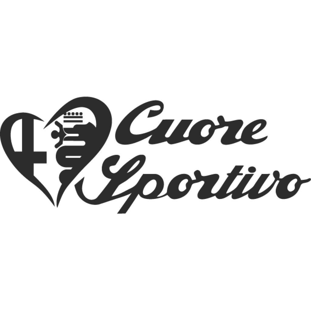 Cuore Sportivo samolepka Cuore Sportivo samolepka