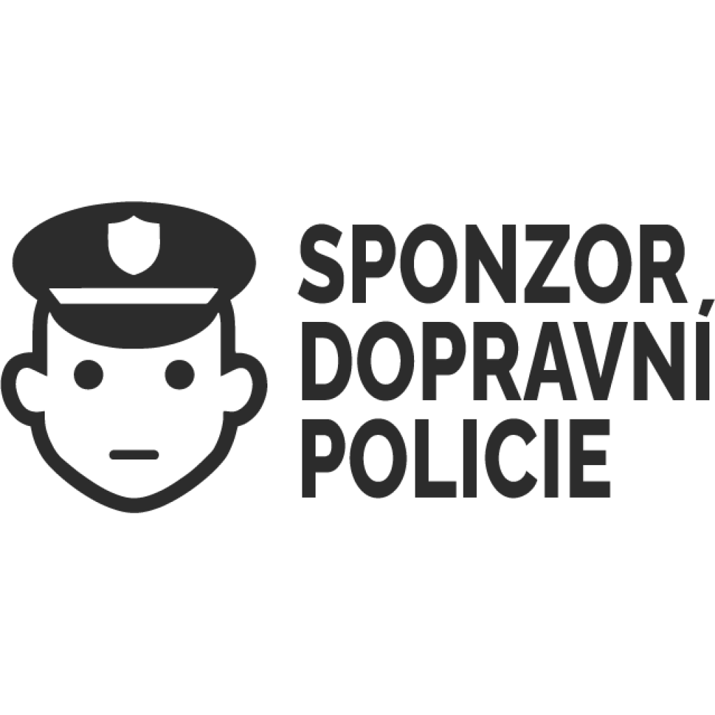 Sponzor Dopravní Policie samolepka Sponzor Dopravní Policie samolepka
