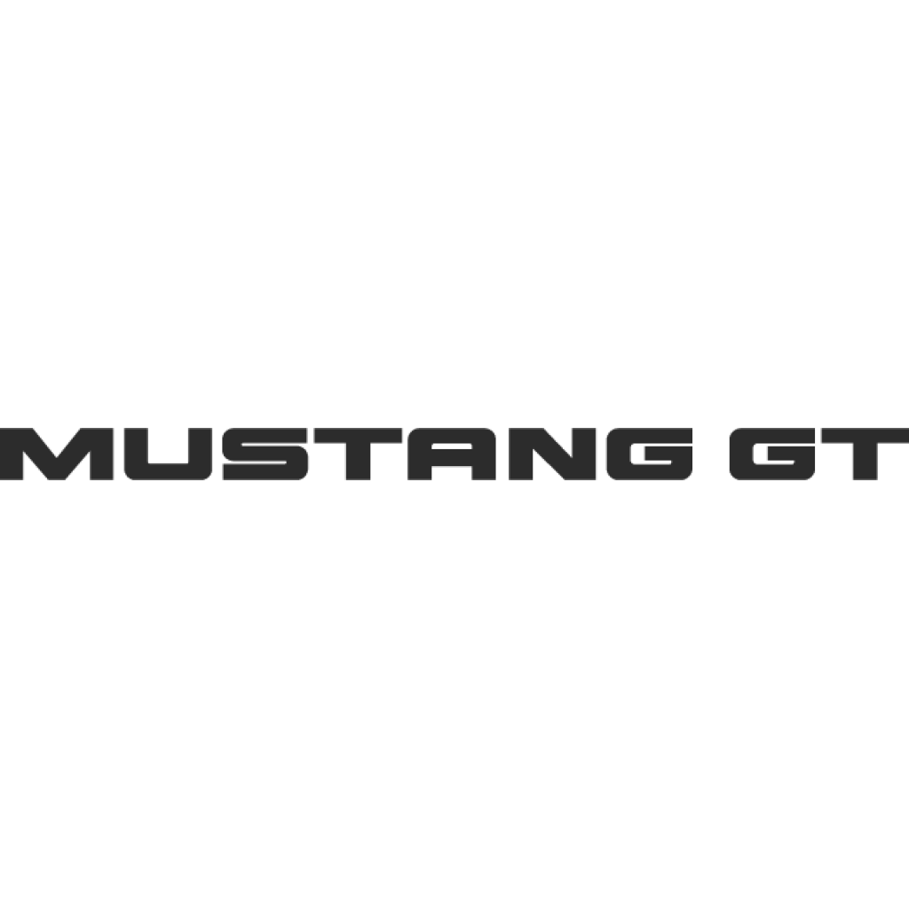 Mustang GT samolepka Mustang GT samolepka