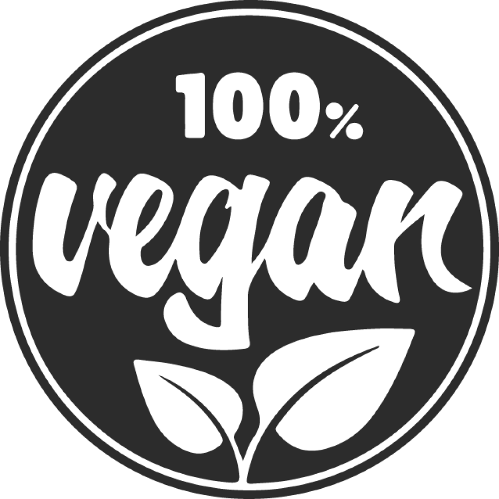 100% Vegan samolepka 100% Vegan samolepka