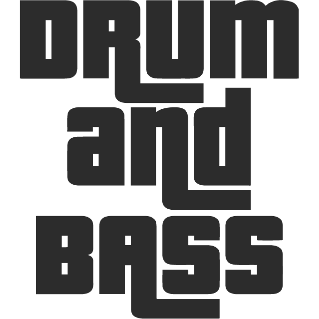 Drum & Bass II samolepka Drum & Bass II samolepka