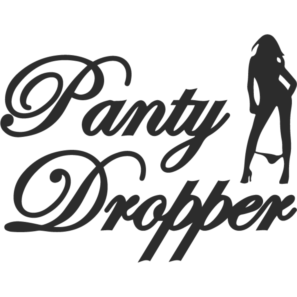 Panty dropper samolepka Panty dropper samolepka
