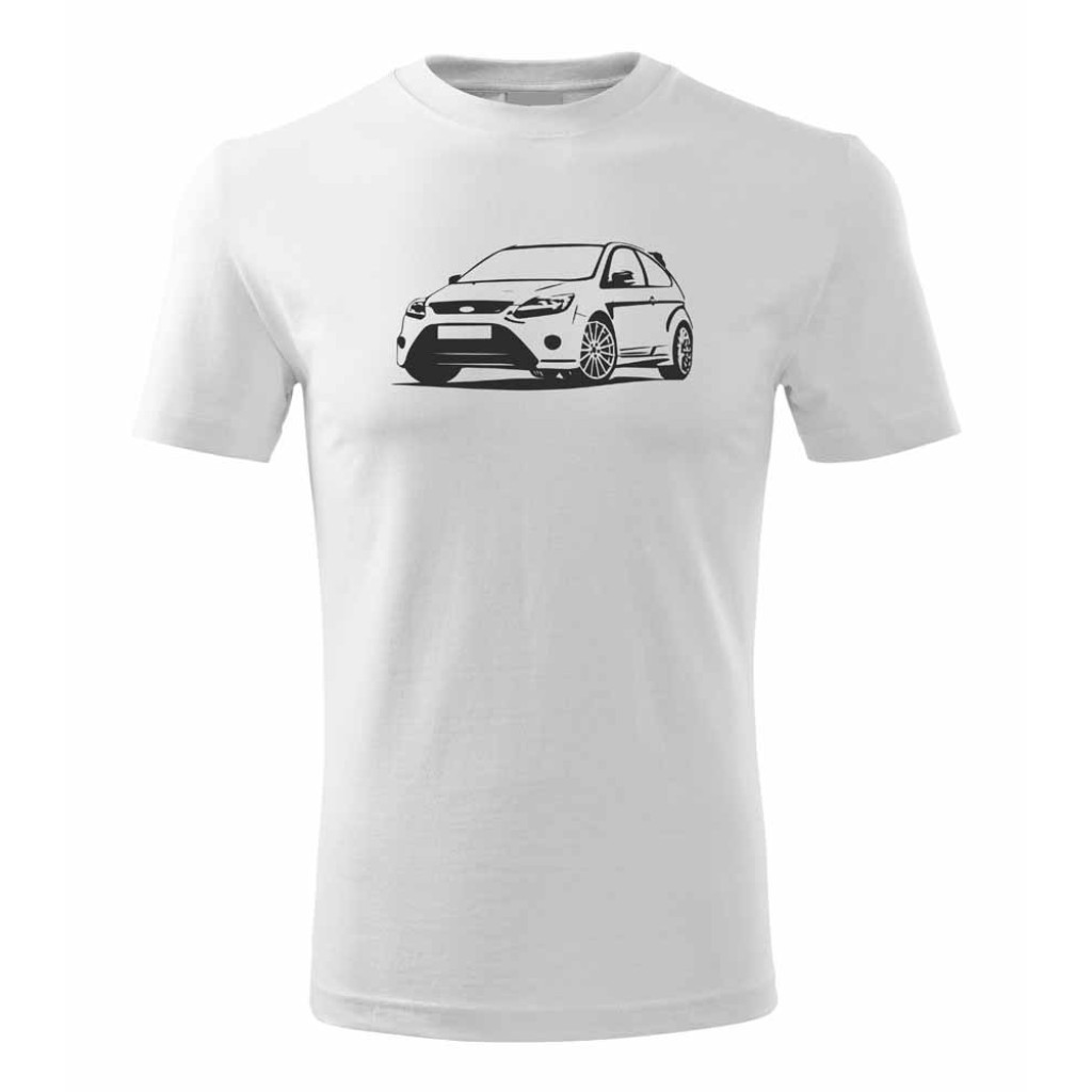 Tričko s potiskem Ford Focus RS Tričko s potiskem Ford Focus RS
