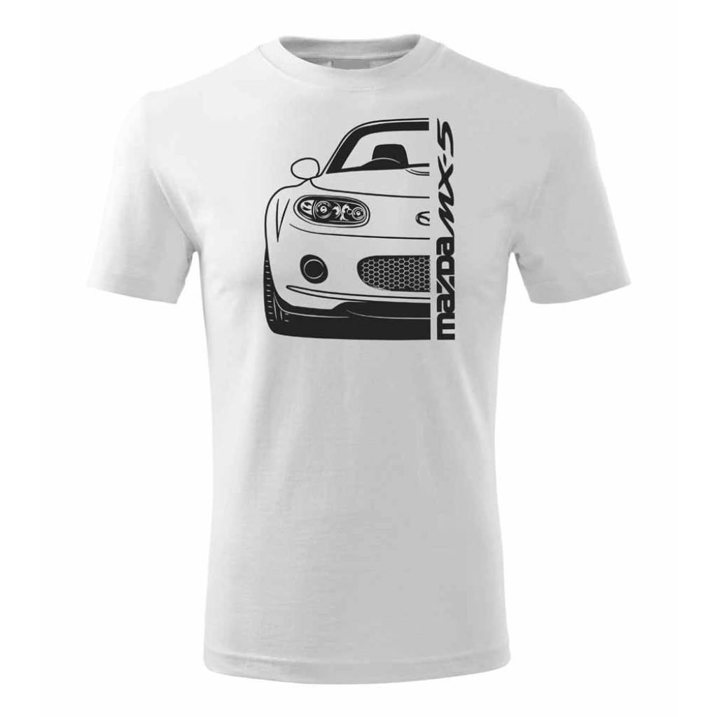 Tričko s potiskem Mazda MX-5 Mk3 NC Tričko s potiskem Mazda MX-5 Mk3 NC