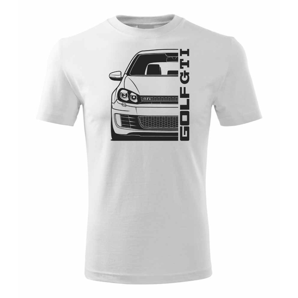 Tričko s potiskem Volkswagen Golf Mk6 GTI Tričko s potiskem Volkswagen Golf Mk6 GTI