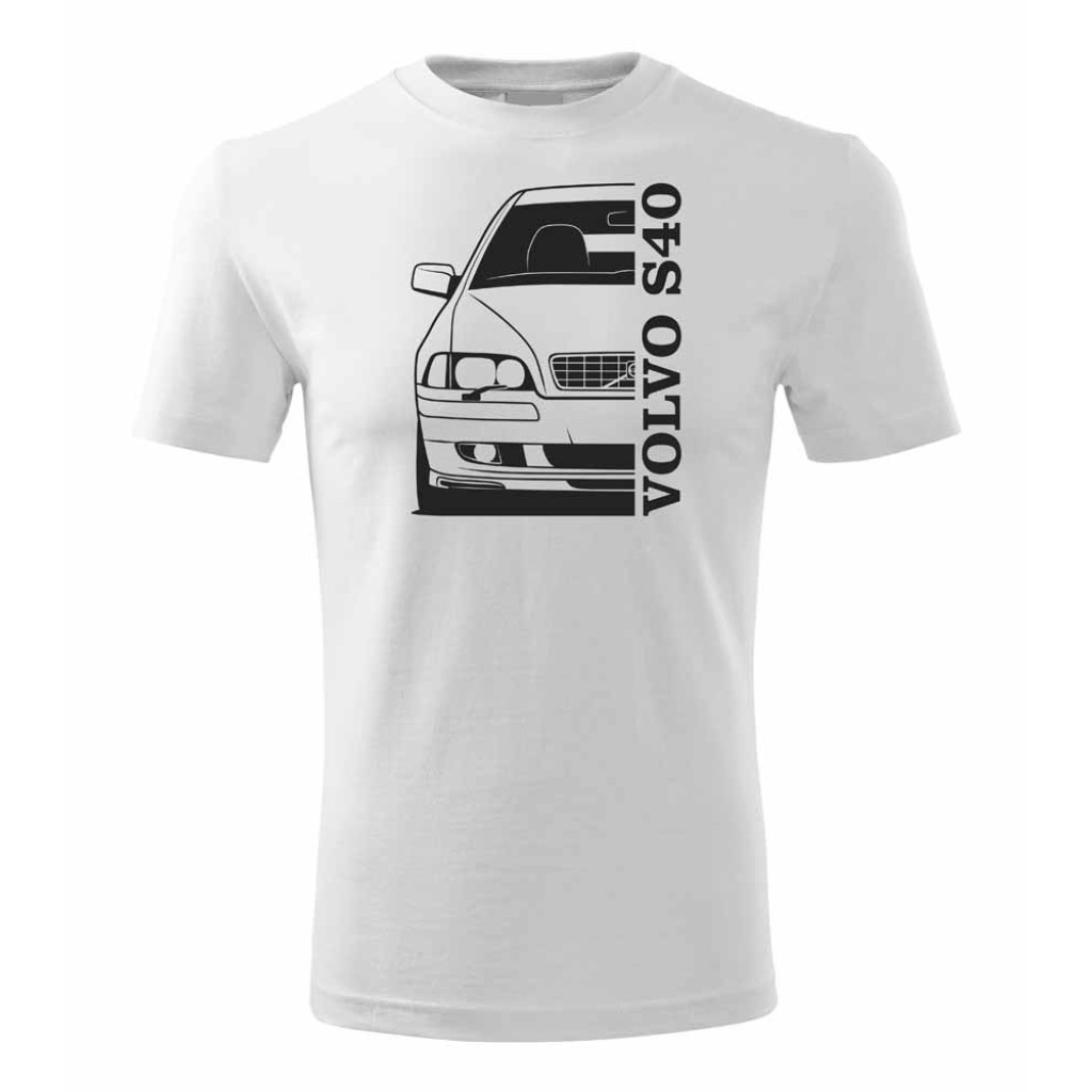 Tričko s potiskem Volvo S40 Tričko s potiskem Volvo S40