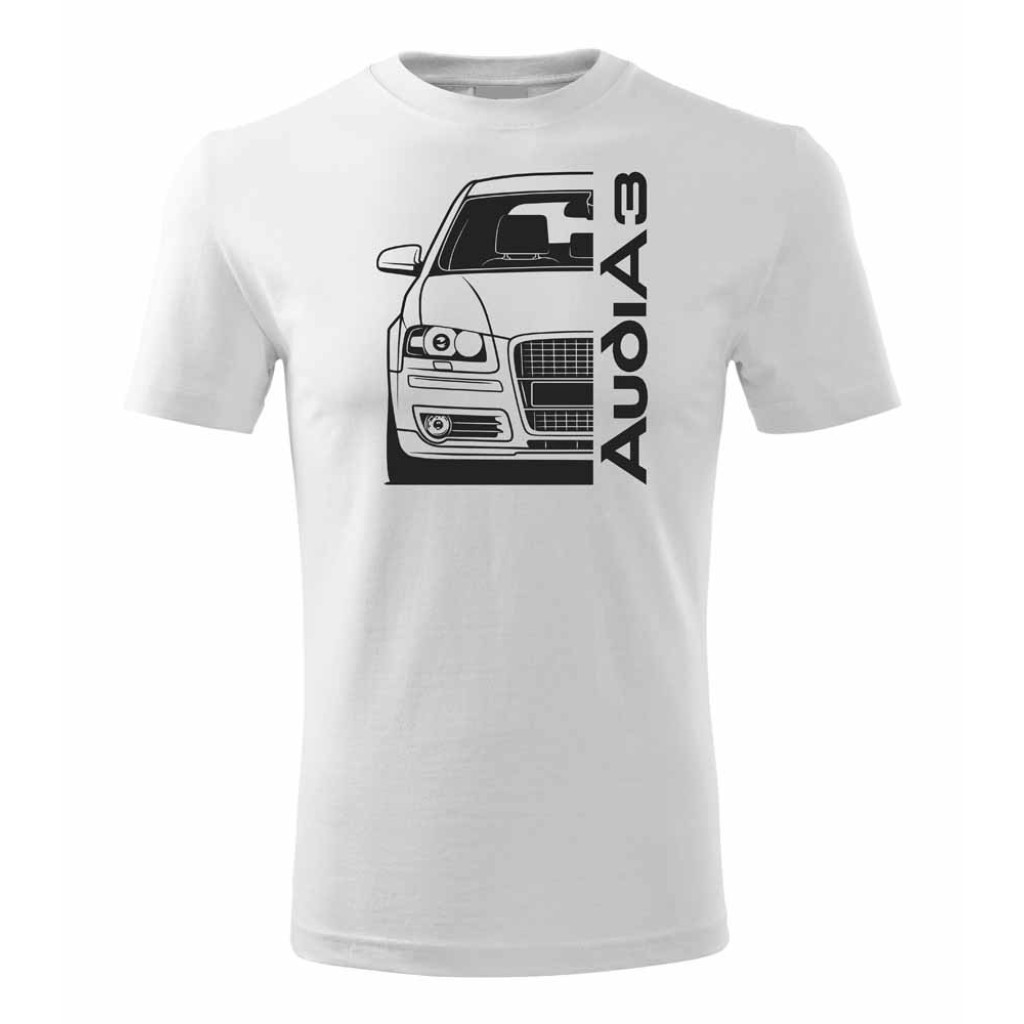 Tričko s potiskem Audi A3 8P Tričko s potiskem Audi A3 8P