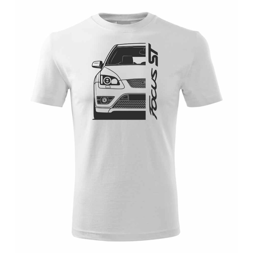 Tričko s potiskem Ford Focus ST Mk2 Tričko s potiskem Ford Focus ST Mk2