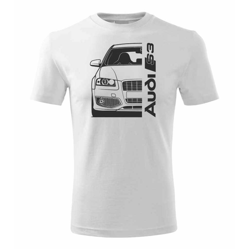 Tričko s potiskem Audi S3 8P Tričko s potiskem Audi S3 8P