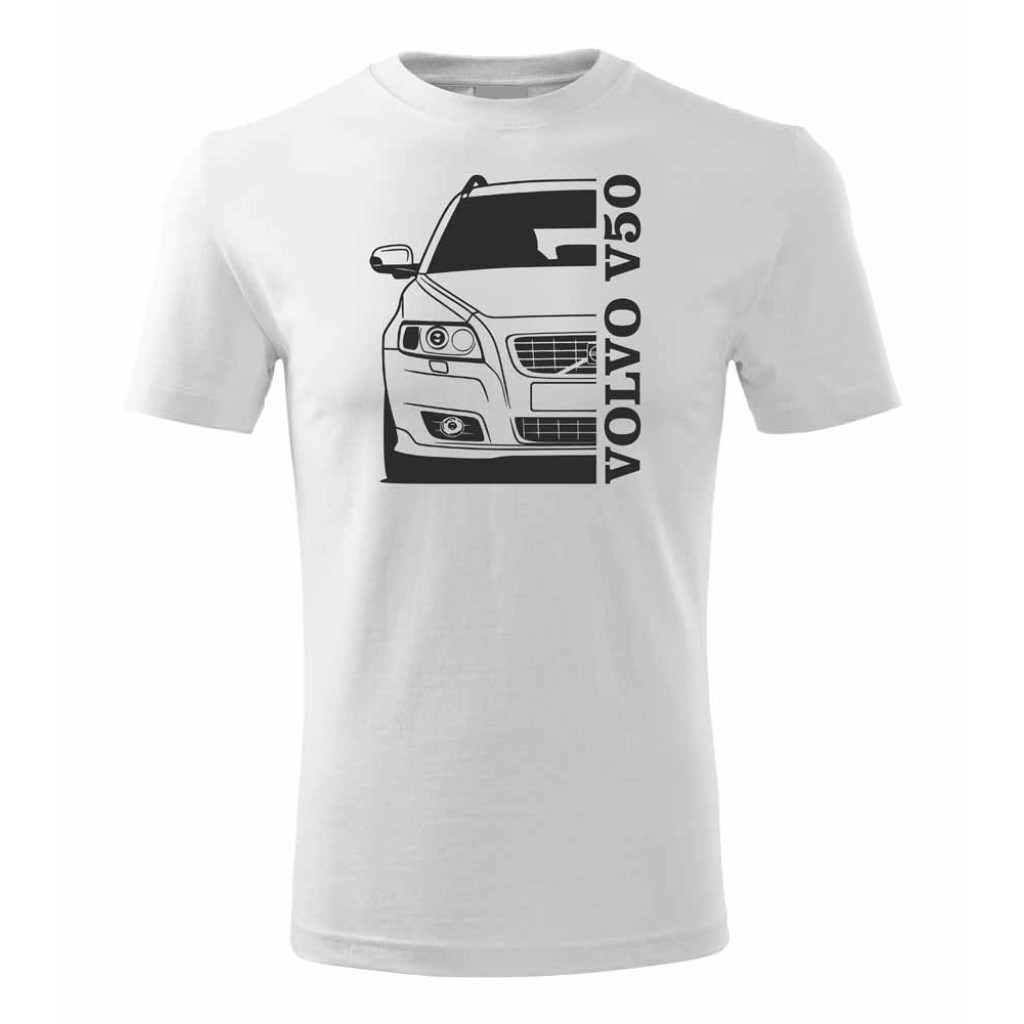 Tričko s potiskem Volvo V50 Tričko s potiskem Volvo V50