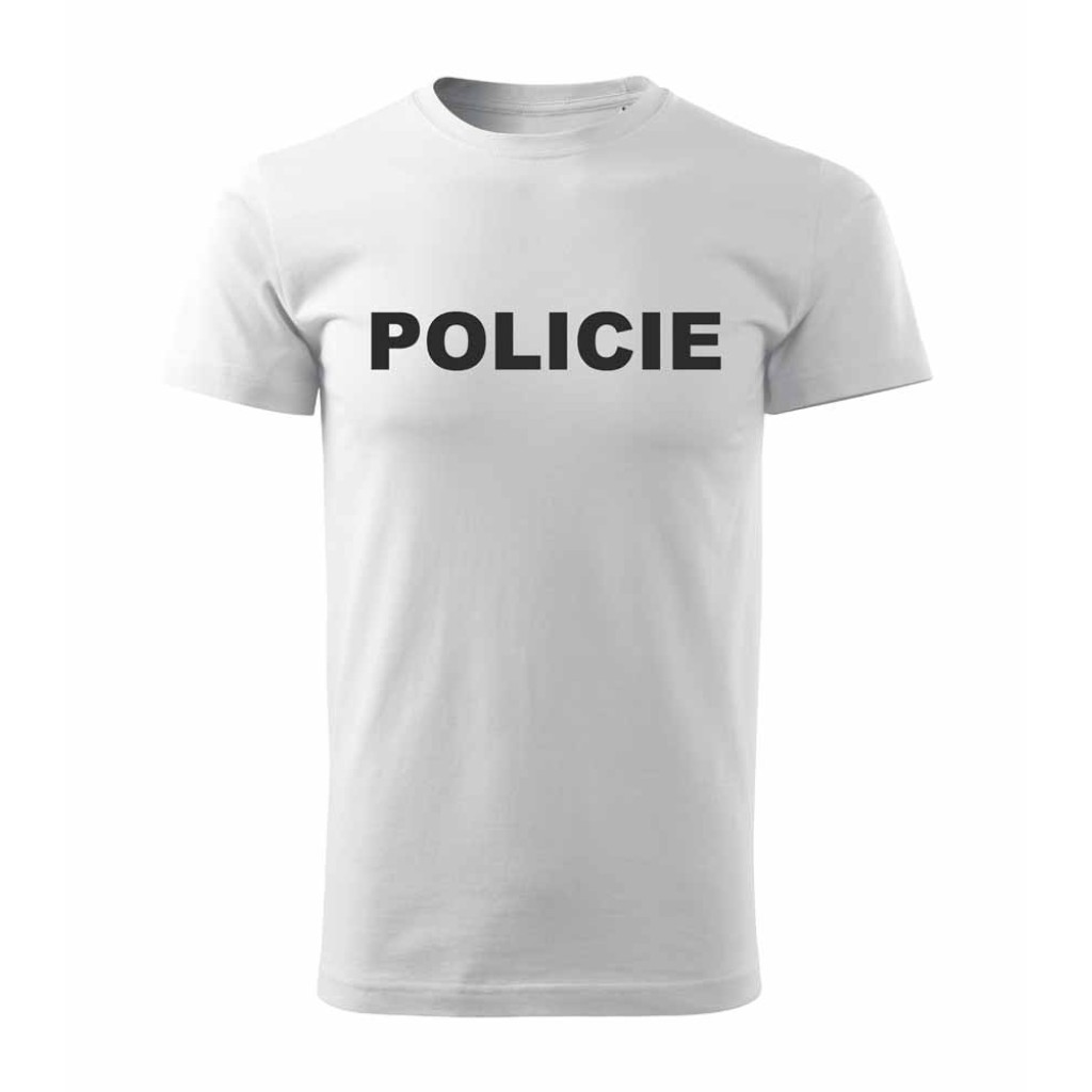 Tričko s potiskem Policie Tričko s potiskem Policie