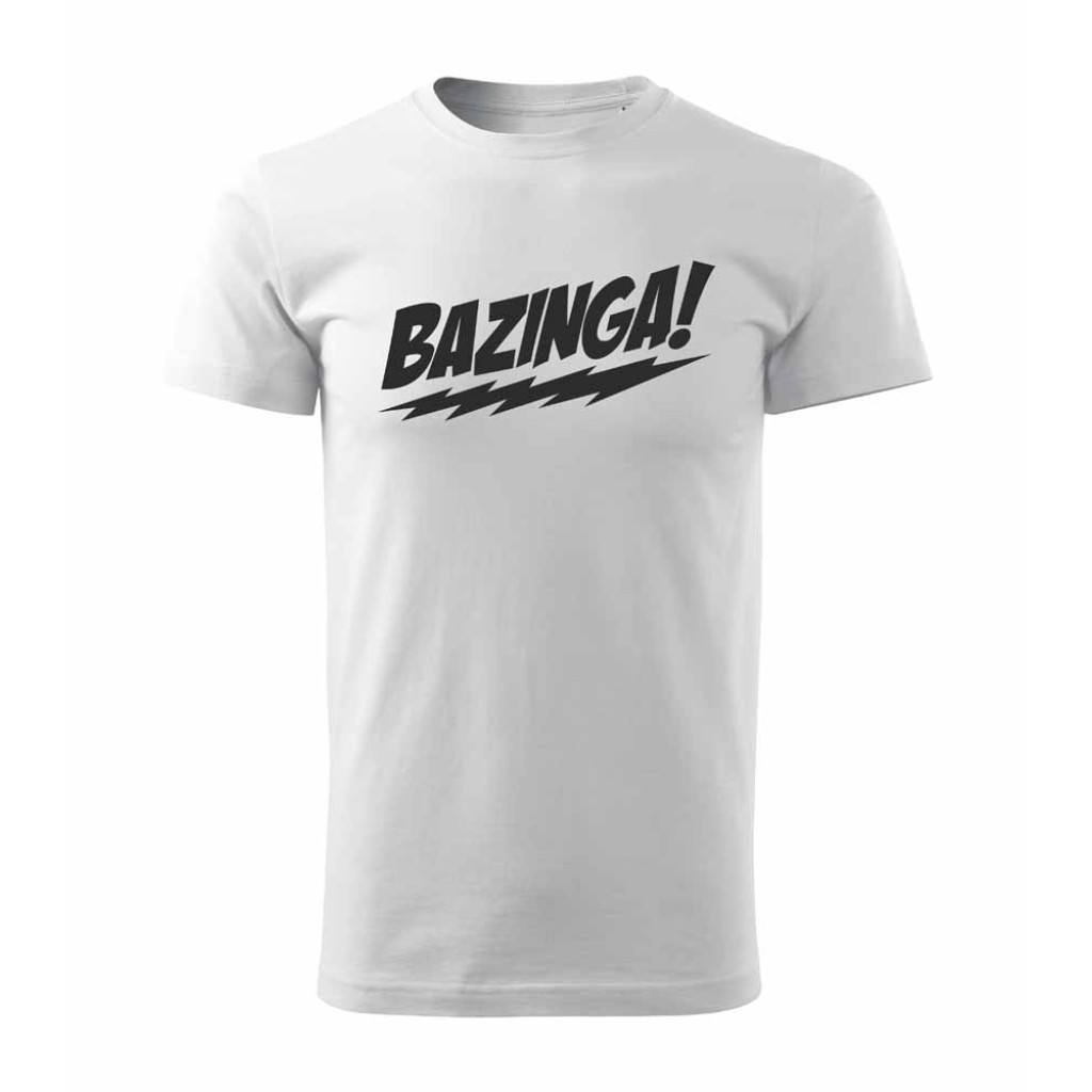 Tričko s potiskem Bazinga Tričko s potiskem Bazinga