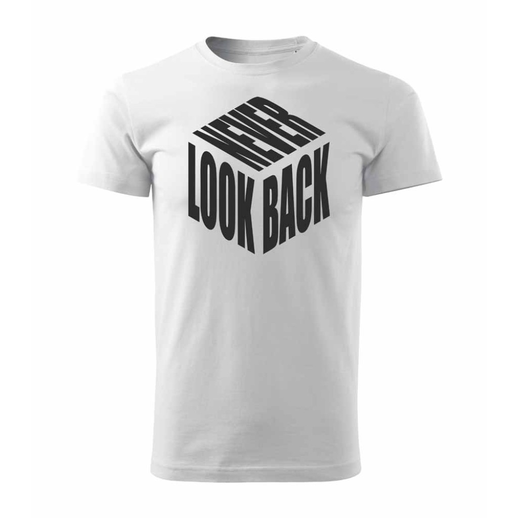 Tričko s potiskem Never Look Back Tričko s potiskem Never Look Back