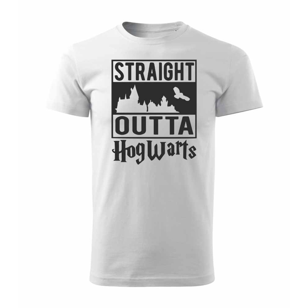 Tričko s potiskem Straight Outta Hogwarts Tričko s potiskem Straight Outta Hogwarts